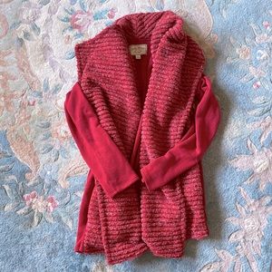 Red sweater